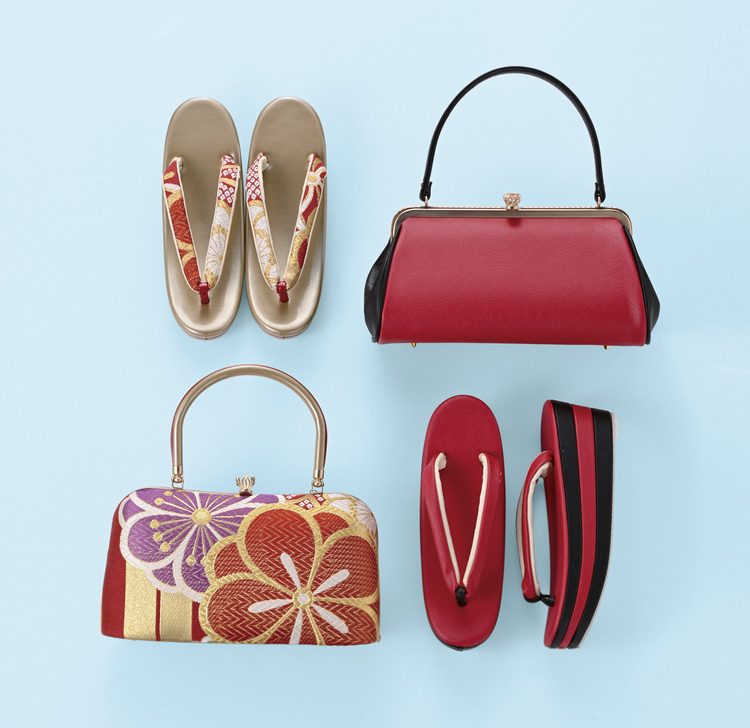 振袖用の草履＆バッグの画像